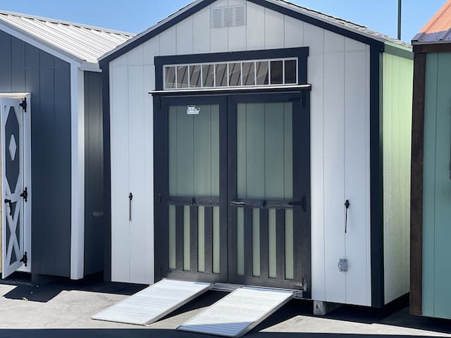 Utility Shed 10 x 12, Base Price = $4536 or $81.26 monthly payment (WAC)